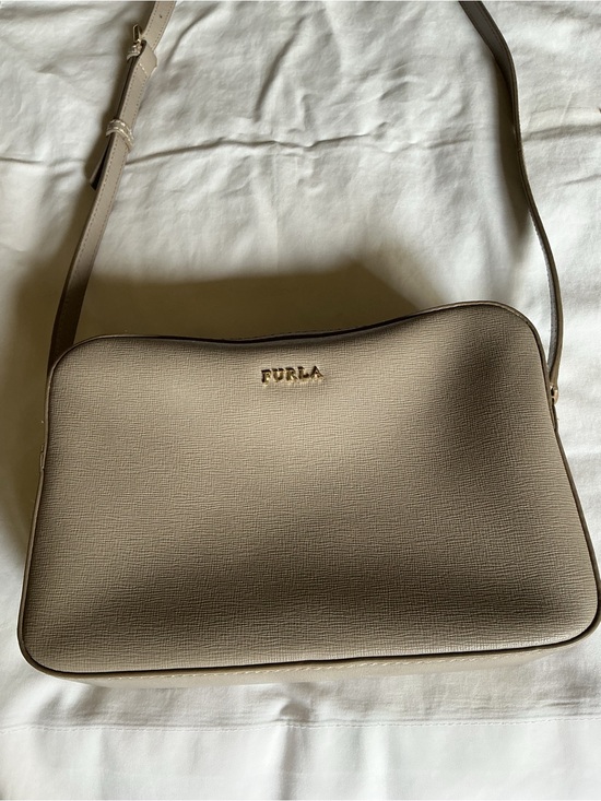 Furla Handbags - Furla Taupe Crossbody Bag